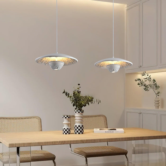 Flying Saucer Resin Pendant Lamp-DWHOME