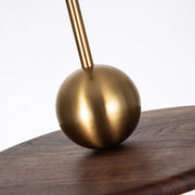 Flying Saucer Walnut Pendant Lamp-DWHOME