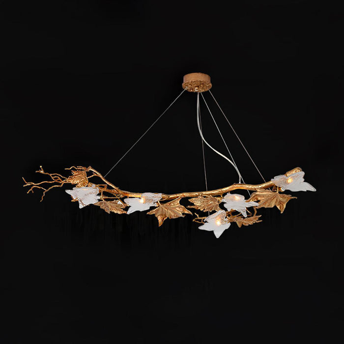 Folio Branch Brass Chandelier - DWHOME