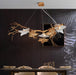 Folio Branch Brass Chandelier - DWHOME