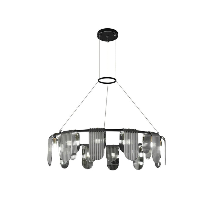 Folioles Brass Chandelier - DWHOME