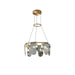 Folioles Brass Chandelier - DWHOME