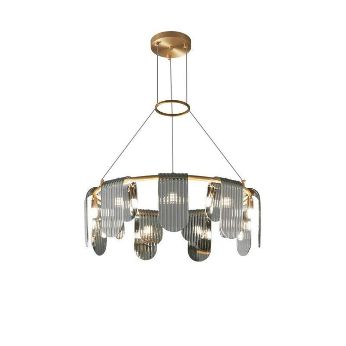 Folioles Brass Chandelier - DWHOME