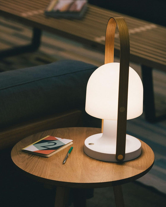 Portable Glass Charging Table Lamp-DWHOME