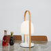 Portable Glass Charging Table Lamp-DWHOME