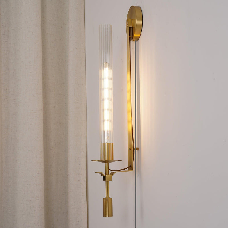 French Classicism Plug-in Wall Lamp-DWHOME