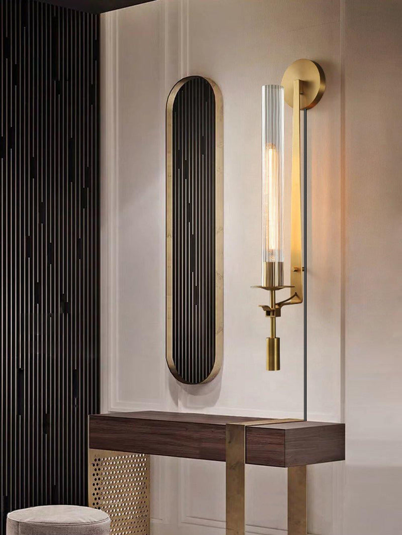 French Classicism Plug-in Wall Lamp-DWHOME