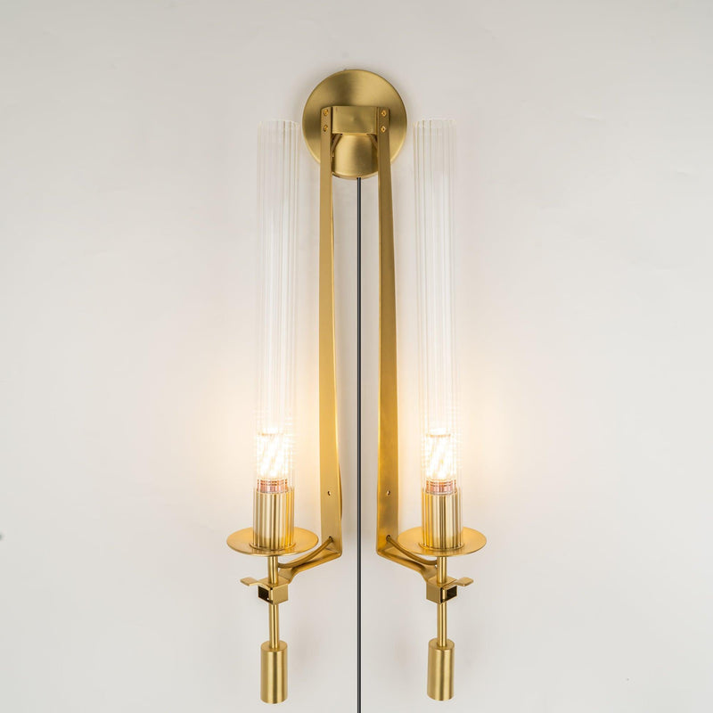 French Classicism Plug-in Wall Lamp-DWHOME