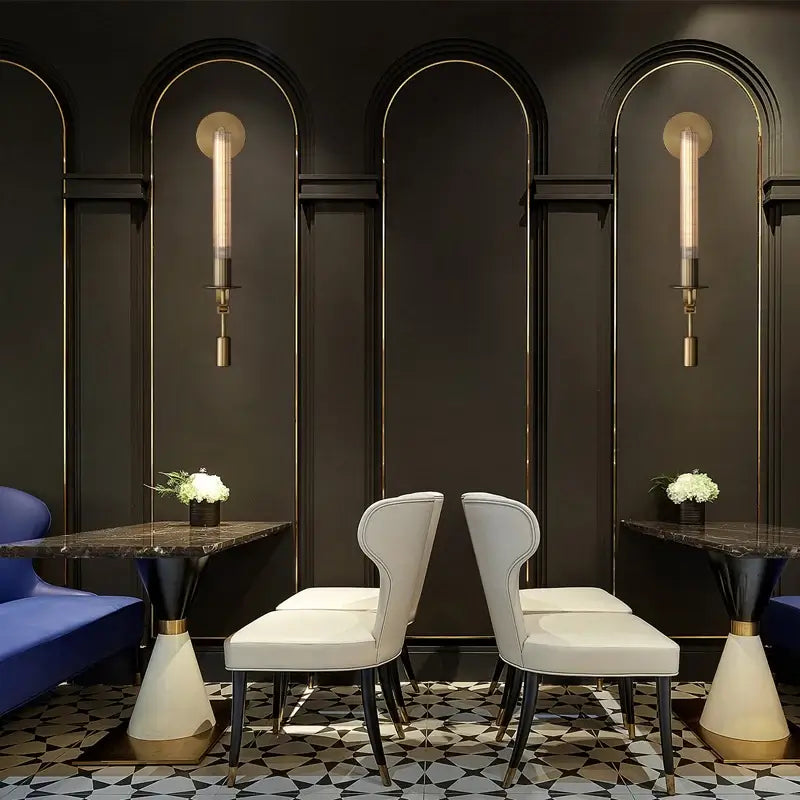 French Classicism Plug-in Wall Lamp-DWHOME