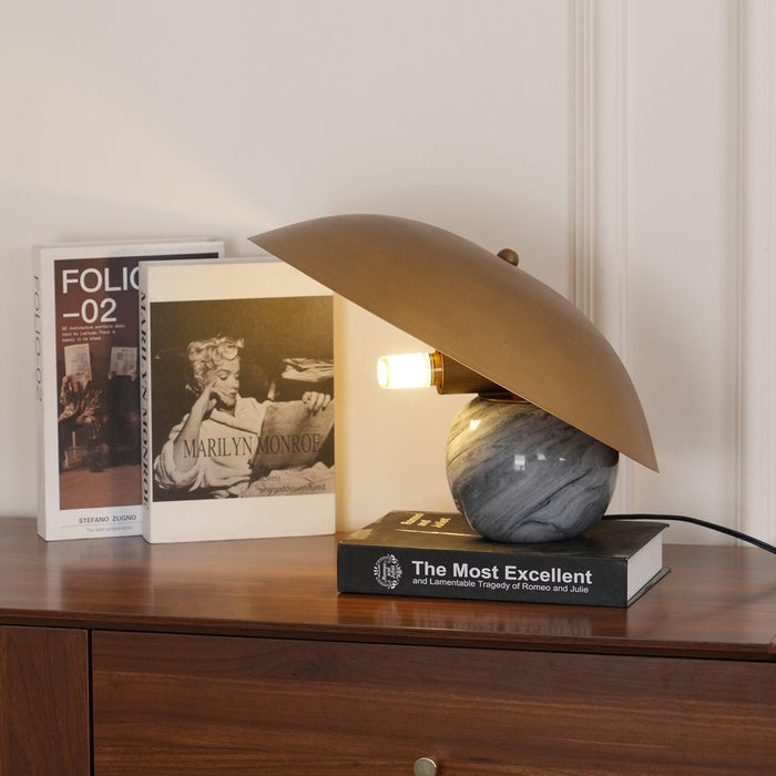 Formosa Marble Table Lamp-DWHOME