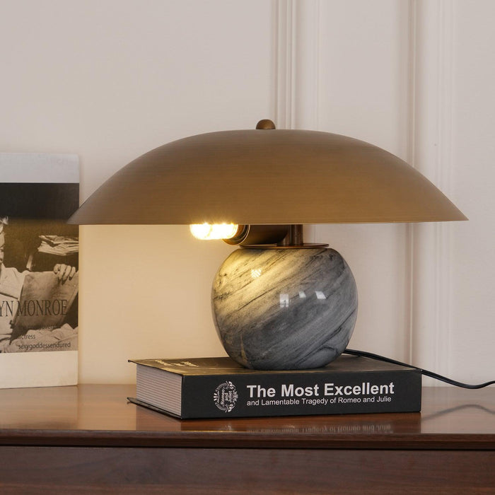 Formosa Marble Table Lamp-DWHOME