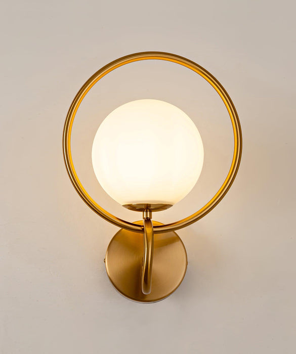 Fort Halo Gold Wall Light-DWHOME