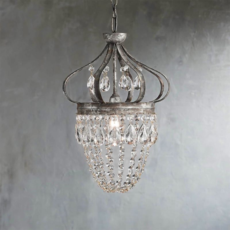 Abella Tear Drop Chandelier-DWHOME