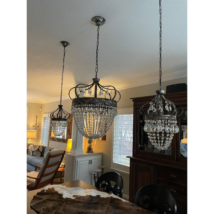 Abella Tear Drop Chandelier-DWHOME
