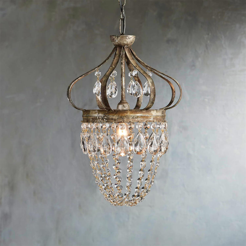 Abella Tear Drop Chandelier-DWHOME