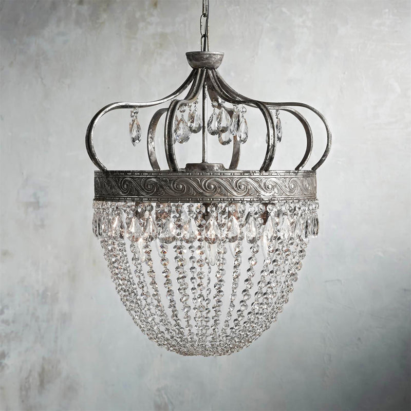Abella Tear Drop Chandelier-DWHOME