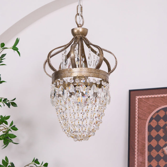 Abella Tear Drop Chandelier-DWHOME