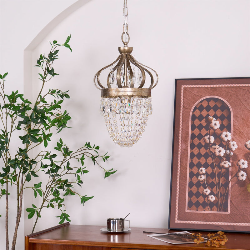 Abella Tear Drop Chandelier-DWHOME
