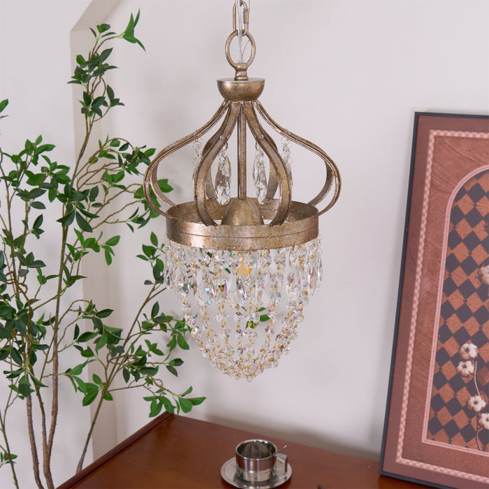 Abella Tear Drop Chandelier-DWHOME