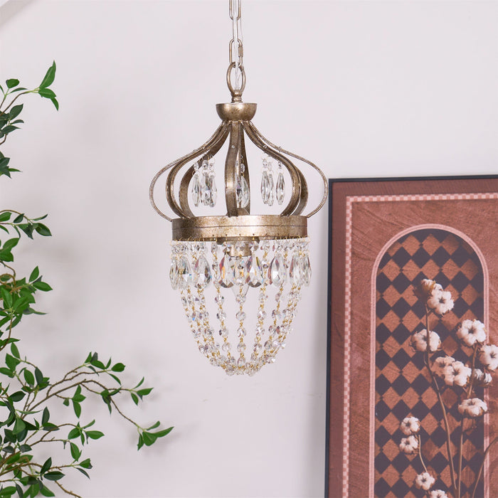 Abella Tear Drop Chandelier-DWHOME