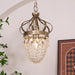 Abella Tear Drop Chandelier-DWHOME