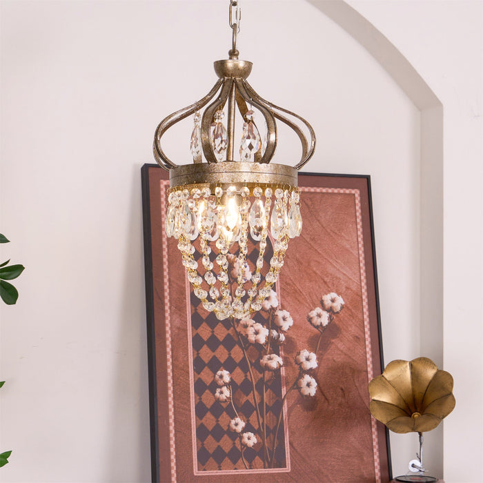 Abella Tear Drop Chandelier-DWHOME