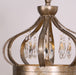 Abella Tear Drop Chandelier-DWHOME