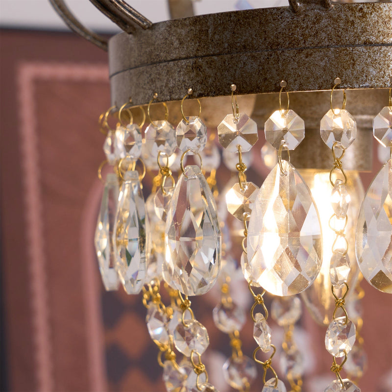 Abella Tear Drop Chandelier-DWHOME