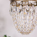 Abella Tear Drop Chandelier-DWHOME