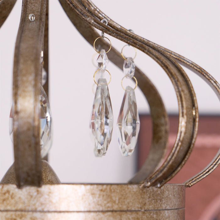 Abella Tear Drop Chandelier-DWHOME