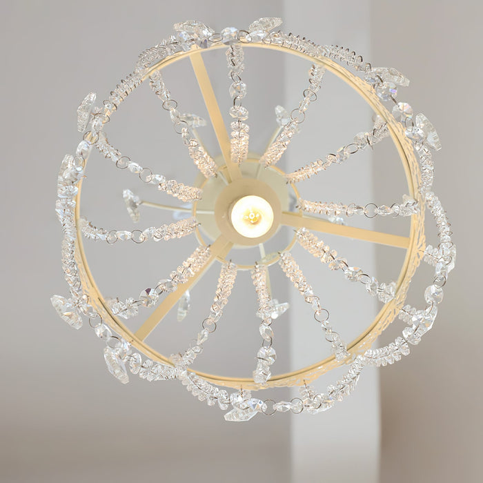 Fountain Crystal Chandelier-DWHOME