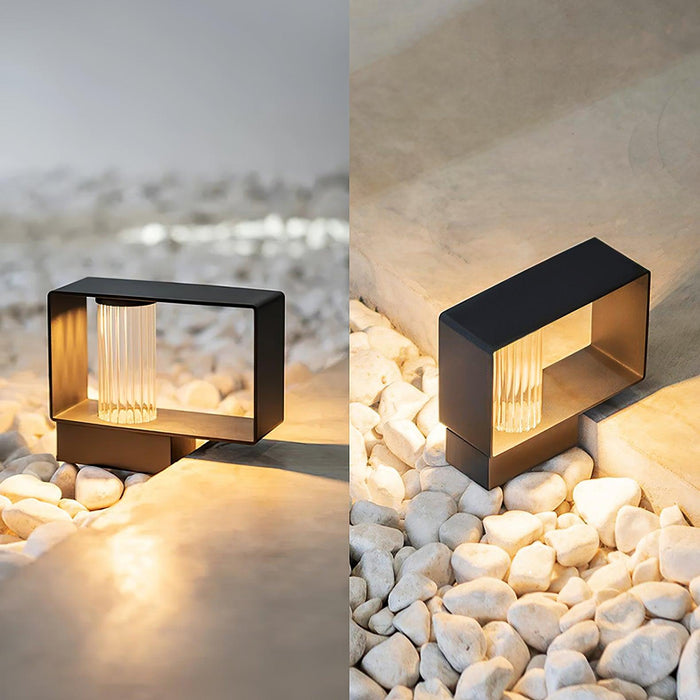 Frame Outdoor Post Lamp.