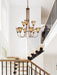 Franklin Amber Chandelier-DWHOME