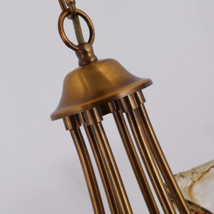 Franklin Amber Chandelier-DWHOME