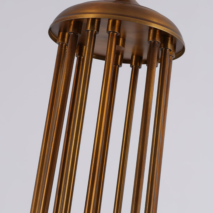Franklin Amber Chandelier-DWHOME