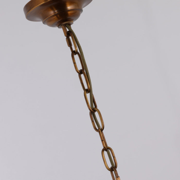 Franklin Amber Chandelier-DWHOME