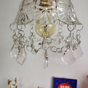 French Crystal Tassel Wall Light-DWHOME