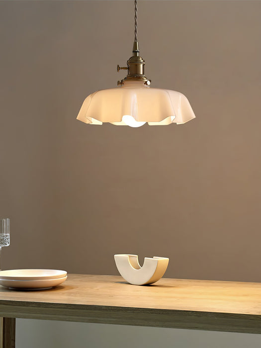 French Flower Pendant Light