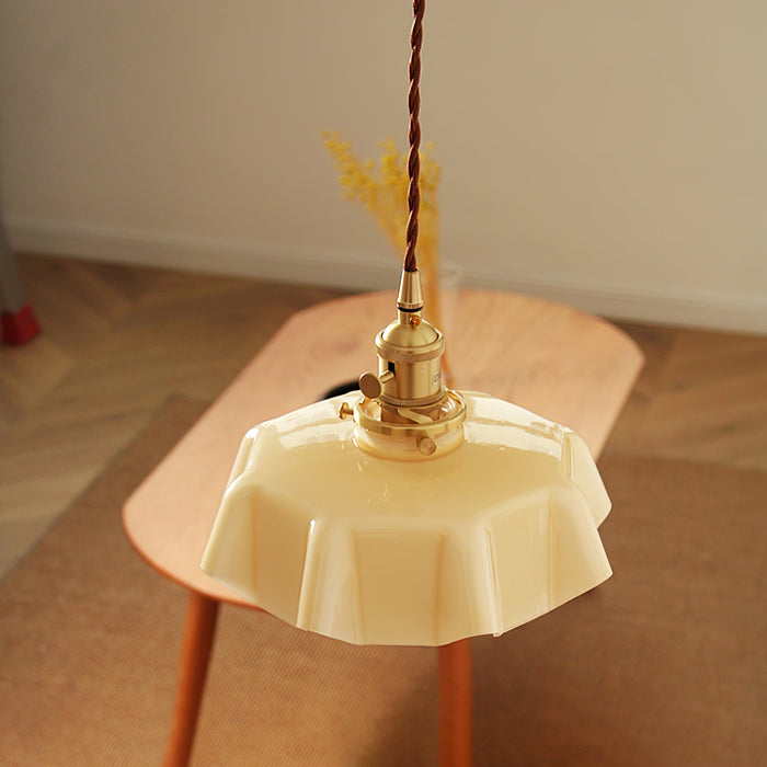 French Flower Pendant Light