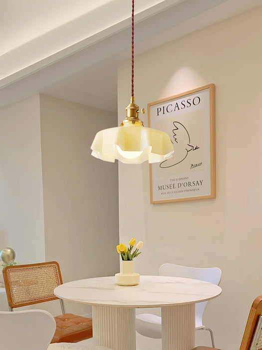 French Flower Pendant Light-DWHOME