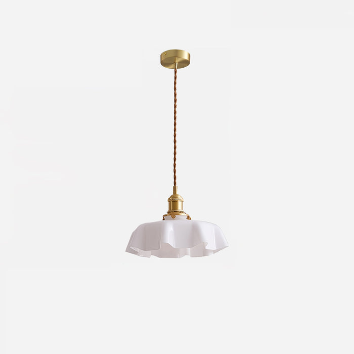 French Flower Pendant Light