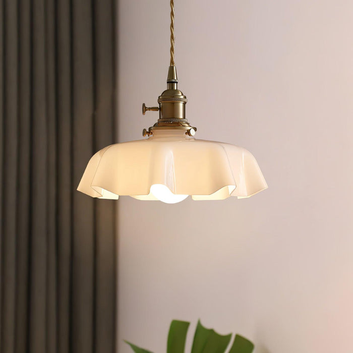 French Flower Pendant Light-DWHOME