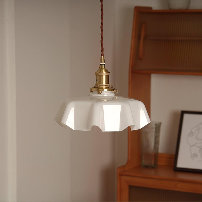 French Flower Pendant Light-DWHOME