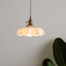 French Flower Pendant Swag Light.