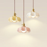 French Flower Pendant Swag Light-DWHOME