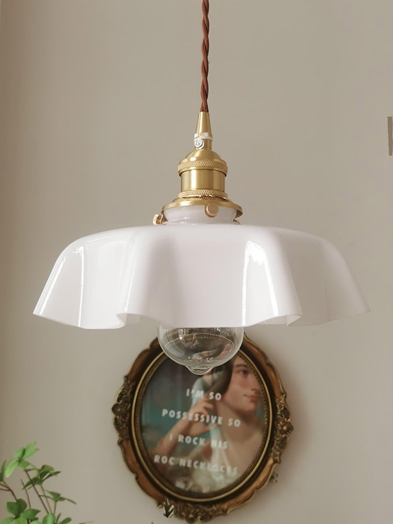 French Flower Pendant Swag Light-DWHOME