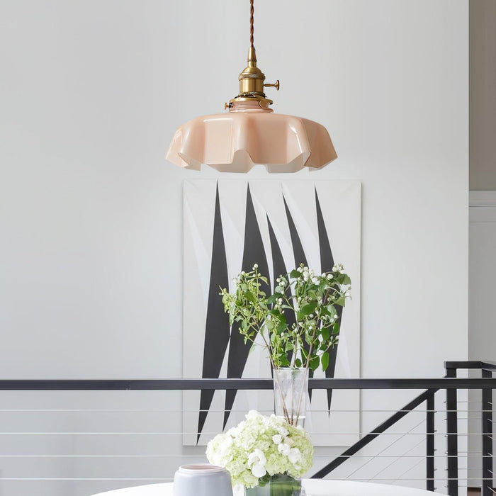 French Flower Pendant Swag Light-DWHOME