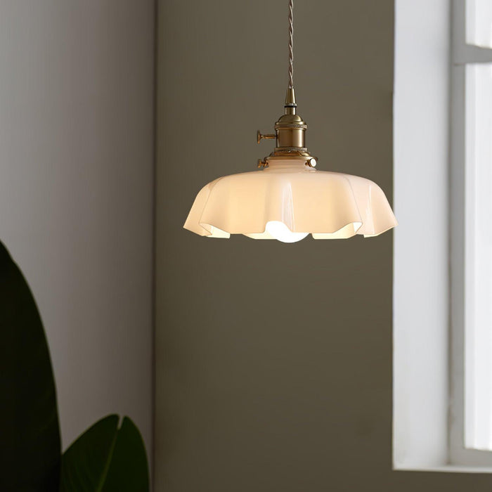 French Flower Pendant Swag Light-DWHOME