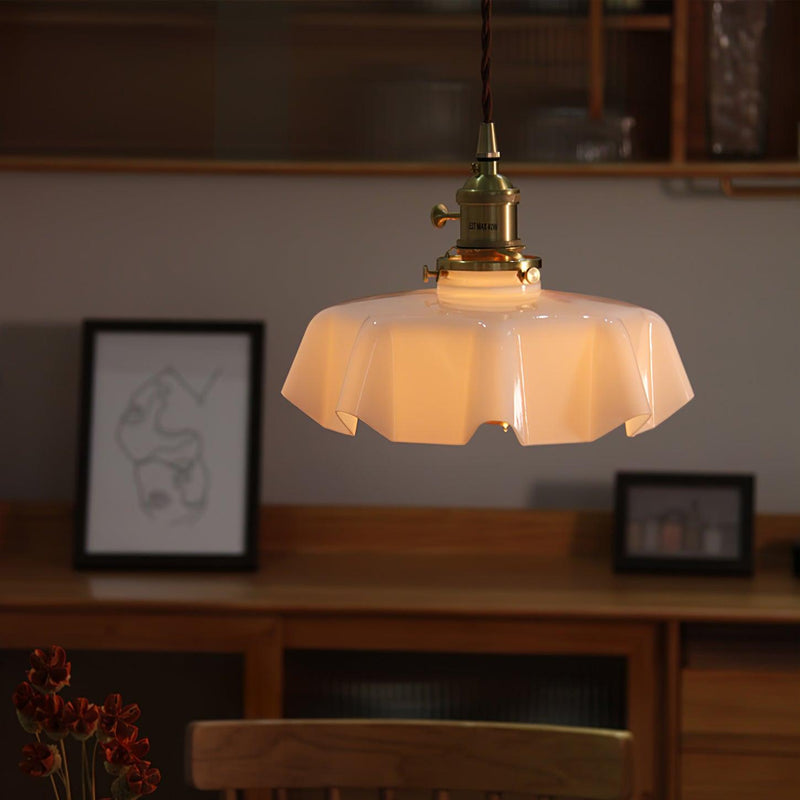 French Flower Pendant Swag Light-DWHOME