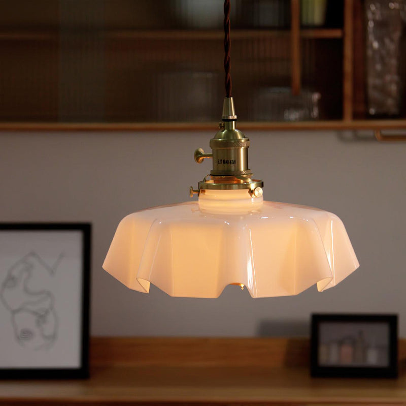 French Flower Pendant Swag Light-DWHOME